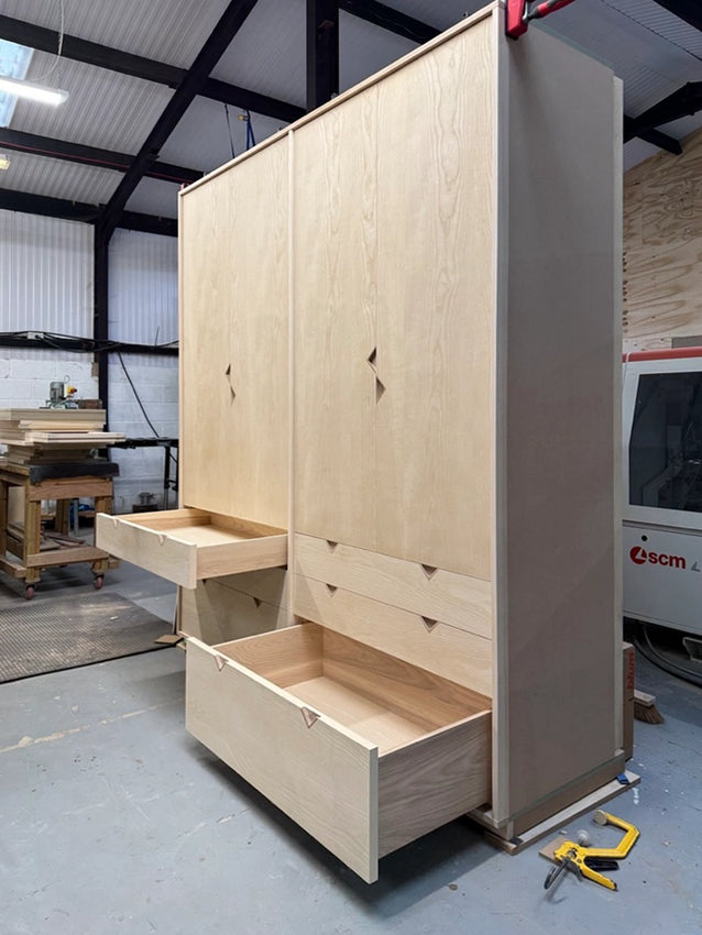 Cotswolds - lovely handles on lovely wardrobes