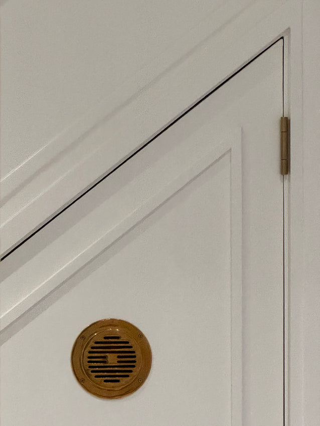 Cotswolds = Details of an understairs door