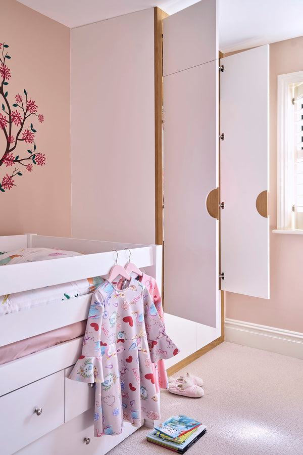 The Form Double Wardrobe | with Deep Drawer