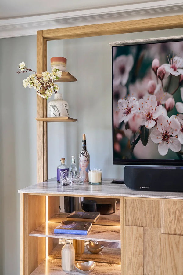 The Blend Sideboard | with Motorised Maior TV Lift