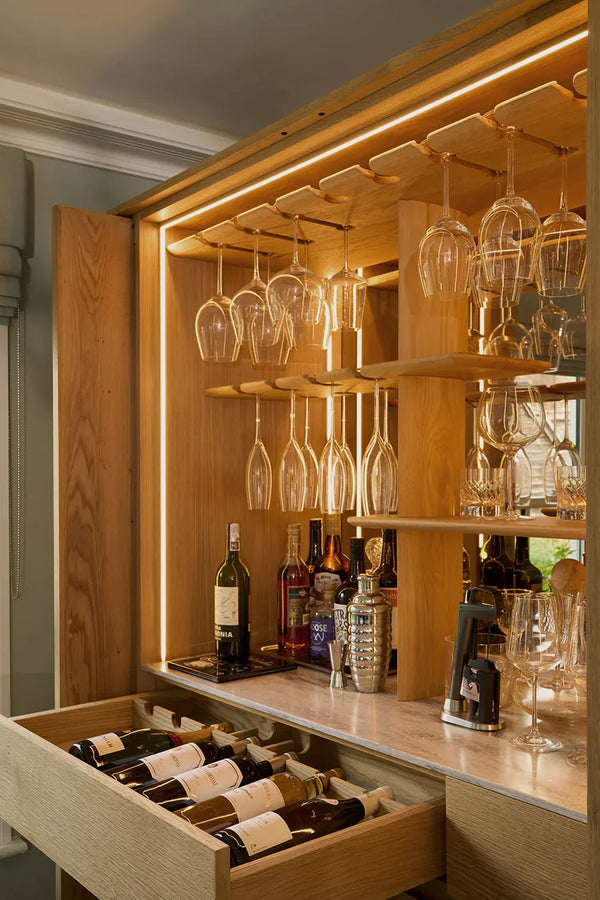 The Blend Drinks Cabinet | with Integrated Fridge