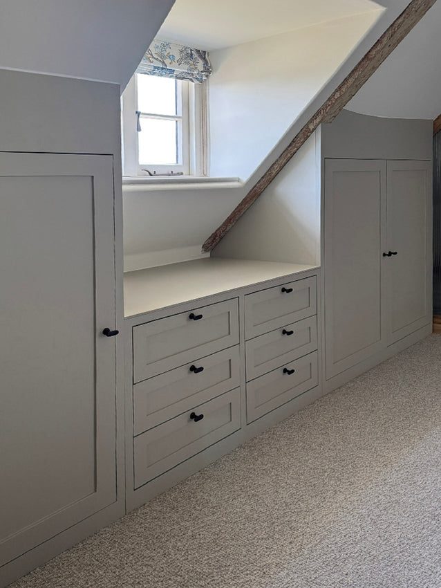 In tricky spaces, only clever fitted cabinetry will do