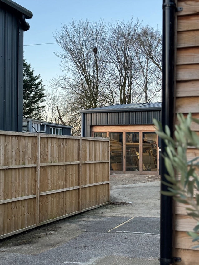 View through to the workshop